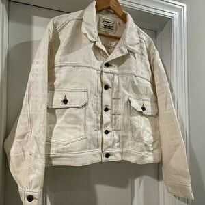 NWT Levi’s Premium Italian Fabric Summer Plaid Type II Trucker Jacket XL